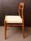 Mid-Century Norwegian Teak Dining Chairs with Paper Cord in Natural Colour, Set of 6, Image 12