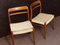 Mid-Century Norwegian Teak Dining Chairs with Paper Cord in Natural Colour, Set of 6 8
