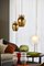 Big Gold Pendant Lamps by Marco Rocco, Set of 2, Image 3