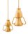 Small Gold Ciarla Pendant Lamp by Marco Rocco 2