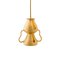 Small Gold Ciarla Pendant Lamp by Marco Rocco 1