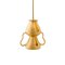 Small Gold Ciarla Pendant Lamp by Marco Rocco, Image 1