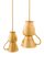 Big Gold Brocca Pendant Lamp by Marco Rocco 2