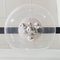 Space Age Sputnik Half-Globe Pendant Lamp, 1970s 4