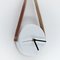 White & Leather Clock by Marco Rocco, 2018, Image 2