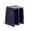 Chouchou Stool 1701CGL in Cobalt Glaze by Lorenzo Zanovello for Pulpo 1