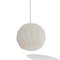 Small Scandinavian Modern White Acrylic Hanging Lamp, 1960s 9