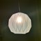 Small Scandinavian Modern White Acrylic Hanging Lamp, 1960s, Image 14