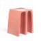 Chouchou Stool 1701RGL in Rose Glaze by Lorenzo Zanovello for Pulpo 1