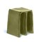 Chouchou Stool 1701GRGL in Green Glaze by Lorenzo Zanovello for Pulpo, Image 1