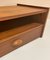 Danish Bedside or Vacuum-Wall-Mounted Teak Shelf, 1960s 8