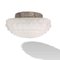 Small Minimalist Frosted Glass Ceiling or Wall Lamp, 1990s 6