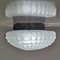 Small Minimalist Frosted Glass Ceiling or Wall Lamp, 1990s 10