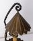 Vintage French Wrought Iron and Copper Table Lamp, 1960s 6