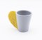 Spinosa Mug in Gray & Yellow by Marco Rocco, 2018, Image 1