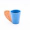 Taza de café Spinosa en azul y naranja de Marco Rocco, 2018, Imagen 1