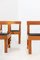 Vintage Stühle aus Holz & Leder von BBPR, 6er Set 11