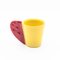 Spinosa Coffee Cup in Yellow & Red by Marco Rocco, 2018 1