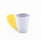 Spinosa Coffee Cup in Gray & Yellow by Marco Rocco, 2018, Image 1