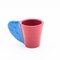 Spinosa Coffee Cup in Red & Blue by Marco Rocco, 2018, Image 1