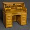 Edwardian Oak Roll Top Desk 8