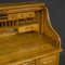 Edwardian Oak Roll Top Desk, Image 15