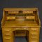 Edwardian Oak Roll Top Desk 7