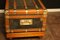 Chevrons Canvas Cabin Trunk from Goyard, 1920s, Image 10