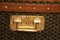 Chevrons Canvas Cabin Trunk from Goyard, 1920s, Image 13