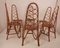 Bamboo Chairs by Dirk Van Sliedrecht for Rohe Noordwolde, 1950s, Set of 6, Image 10