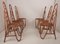 Bamboo Chairs by Dirk Van Sliedrecht for Rohe Noordwolde, 1950s, Set of 6 9