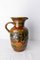 German Ceramic Pitcher with Decoration of Relief Leaves, 1960s 2