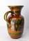 German Ceramic Pitcher with Decoration of Relief Leaves, 1960s 4