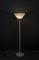 Große futuristische deutsche mundgeblasene Stehlampe aus Milchglas von Limburg, 1960er 3