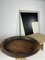 Large Round Walnut Dish 14