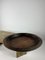 Large Round Walnut Dish 10