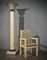 Art Deco Goatskin and Silk Chair, 1940s 7