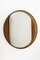 Vintage Acrylic and Mirror Glass Round Wall Mirror from Guzzini, 1970s, Image 1