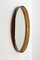 Vintage Acrylic and Mirror Glass Round Wall Mirror from Guzzini, 1970s 5