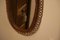 Specchio da parete lungo vintage in vimini di Franco Albini, anni '60, Immagine 4