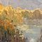 P. Genet, Landscape, Early 20th-Century, Oil on Canvas, Framed, Image 7