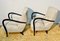 Vintage Fabric Armchairs by Jindřich Halabala, Set of 2 2