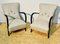 Vintage Fabric Armchairs by Jindřich Halabala, Set of 2 3