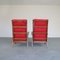 Mahogany & Fabric Armchairs, 1960s, Set of 2, Image 9