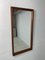 Miroir Rectangulaire Vintage Mid-Century en Teck, 1950s 2