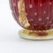 Vintage Red Glass Vase, Image 7