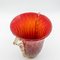 Vintage Red Glass Vase, Image 8