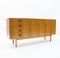 Skandinavisches Walnuss Furnier Sideboard, 1970er 1