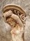 Ancienne Statue Cariatide Femme Pilastre en Plâtre 12