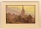 Paesaggio, inizio XX secolo, olio su tela, in cornice, Immagine 1